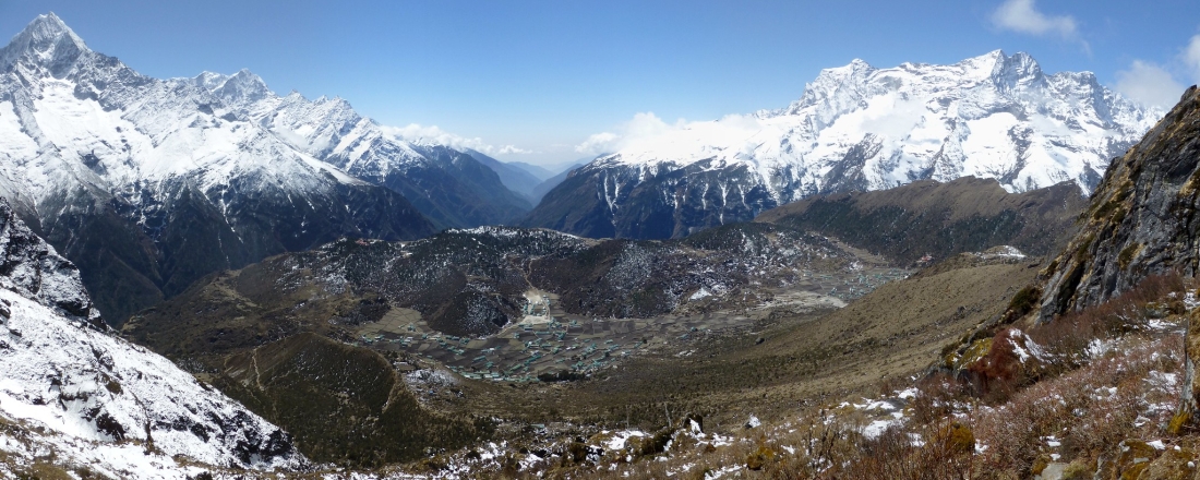 Khumjung Namche Rockslide, Khumbu Himal